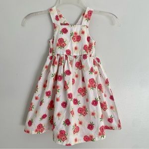 Laura Ashley | Vintage Floral Crossover Back Dress